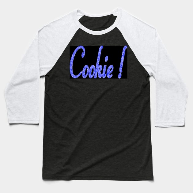 Cookie Baseball T-Shirt by Wakingdream